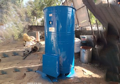 Wood Fired Water Heater